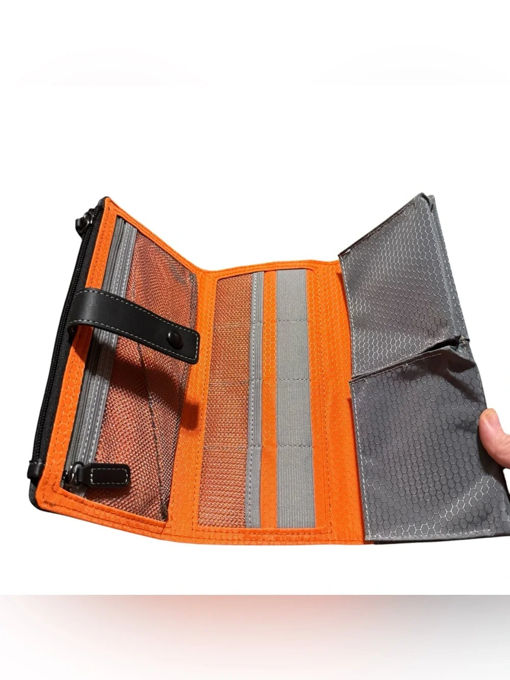 Harley-Davidson Unisex FAUX Leather Trifold Motorcycle Wallet Billfold Clutch